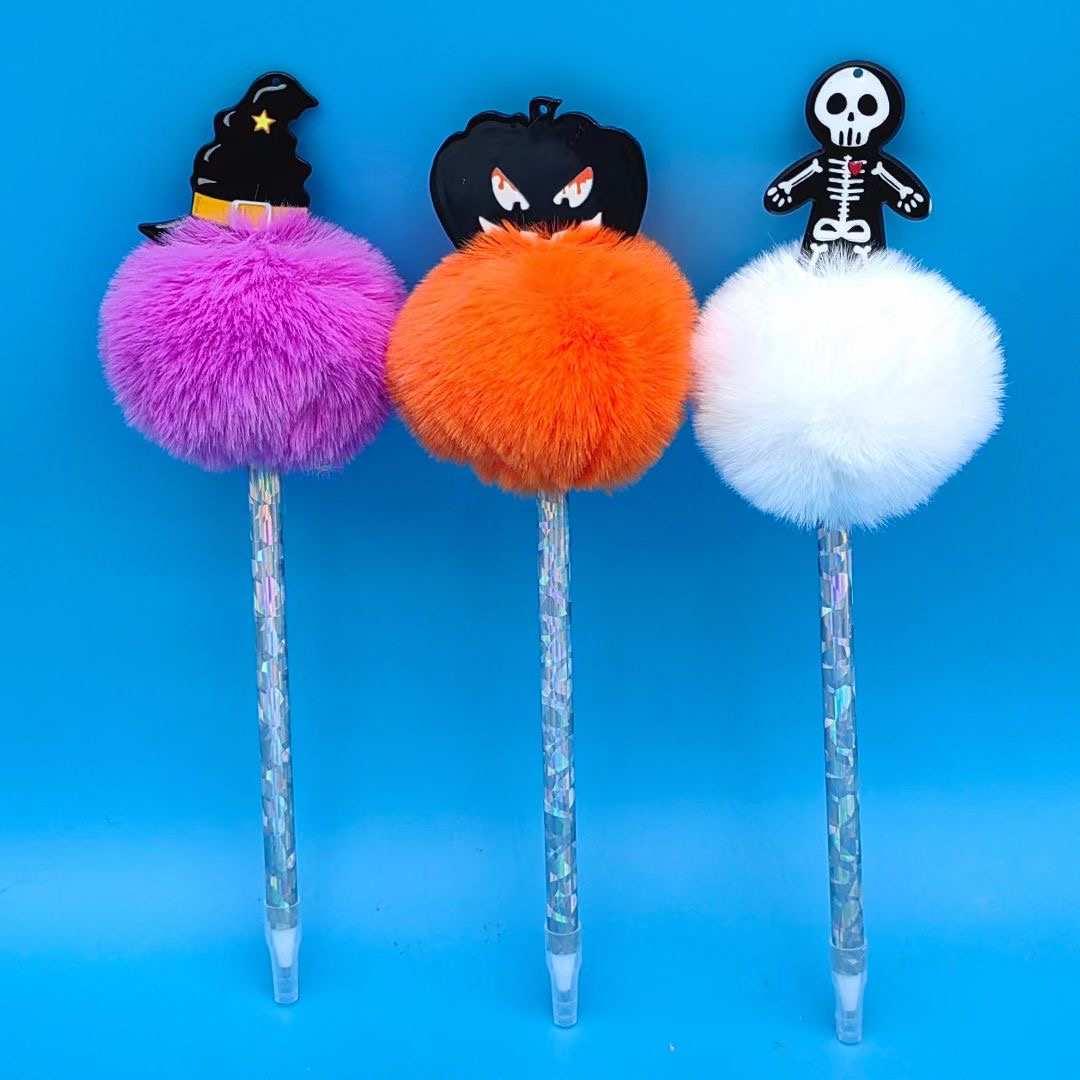 HALLOWEEN POMPOM PEN